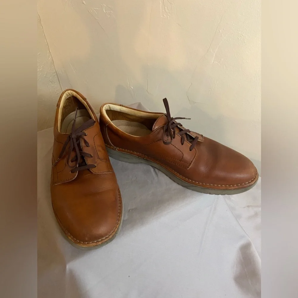 Men’s Rockport Sophisticated & Sleek Brown Shoes w/Leather Upper~Size 10
